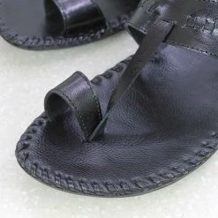 PRIVO By Inc5 MEN THONG SLIPPER - BLACK