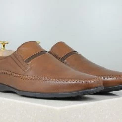 PRIVO By Inc5 OFFICE SLIPPON-TAN