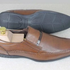 PRIVO By Inc5 OFFICE SLIPPON-TAN