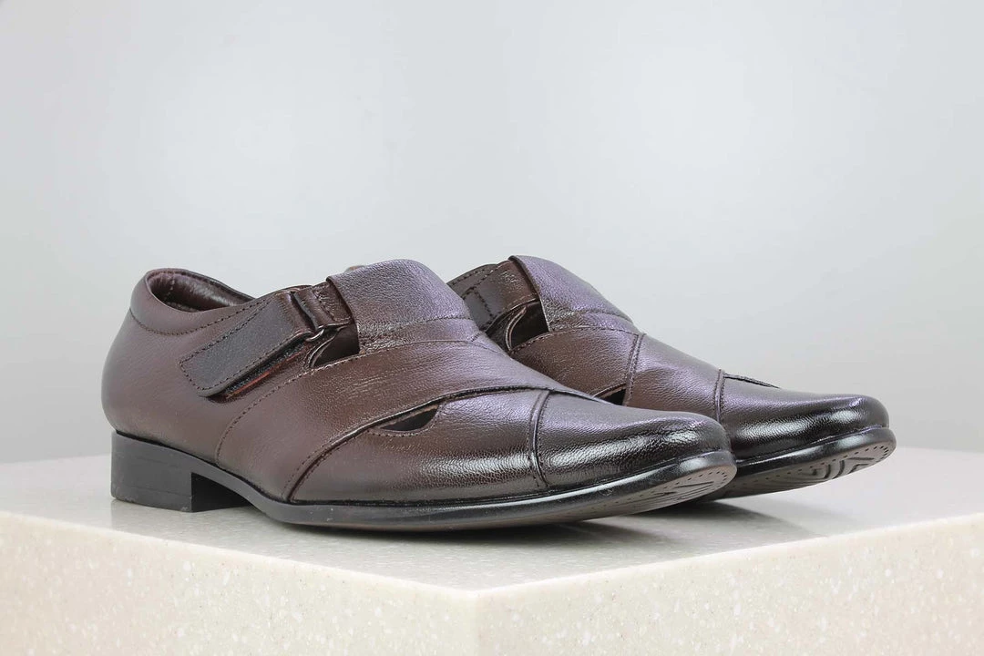 PRIVO By Inc5 MEN VELCRO CASUAL SANDAL-CHERRY 3 PRIVO By Inc5 MEN VELCRO CASUAL SANDAL-CHERRY