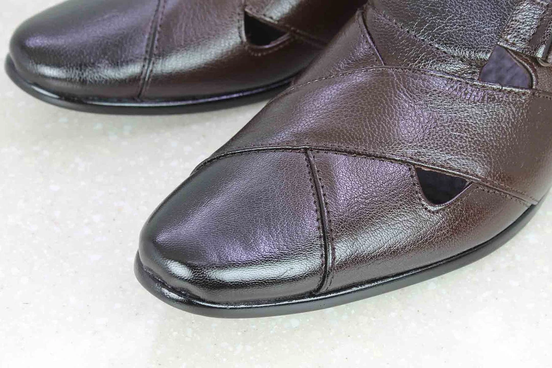 PRIVO By Inc5 MEN VELCRO CASUAL SANDAL-CHERRY 4 PRIVO By Inc5 MEN VELCRO CASUAL SANDAL-CHERRY