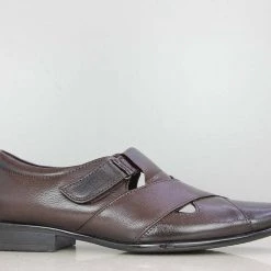 PRIVO By Inc5 MEN VELCRO CASUAL SANDAL-CHERRY 10 PRIVO By Inc5 MEN VELCRO CASUAL SANDAL-CHERRY