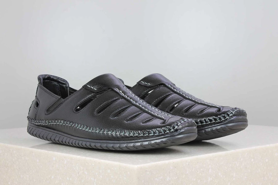 PRIVO By Inc5 MEN TRI-BAND SANDAL-BLACK 3 PRIVO By Inc5 MEN TRI-BAND SANDAL-BLACK