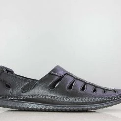 PRIVO By Inc5 MEN TRI-BAND SANDAL-BLACK 9 PRIVO By Inc5 MEN TRI-BAND SANDAL-BLACK