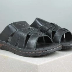 PRIVO By Inc5 MEN THONG CASUAL SLIPPER - BLACK