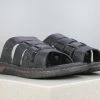 PRIVO By Inc5 MEN'S BLACK LEATHER SLIPPERS