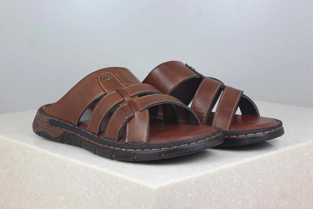PRIVO By Inc5 THONG CASUAL SLIPPER - TAN MEN 3 PRIVO By Inc5 THONG CASUAL SLIPPER - TAN MEN
