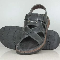 PRIVO By Inc5 MEN VELCRO SANDAL - BLACK