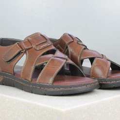 PRIVO By Inc5 MEN VELCRO SANDAL - TAN