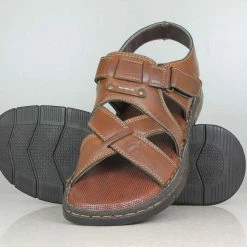 PRIVO By Inc5 MEN VELCRO SANDAL - TAN