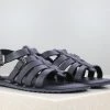 PRIVO By Inc5 LEATHER SANDAL-BLUE MEN