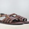 PRIVO By Inc5 LEATHER SANDAL-BROWN MEN