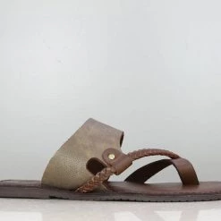 PRIVO By Inc5 TOE THONG - BROWN