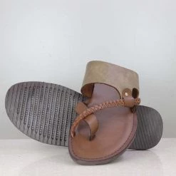 PRIVO By Inc5 TOE THONG - BROWN