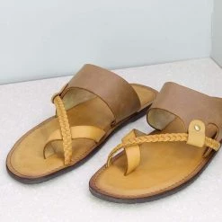 PRIVO By Inc5 TOE THONG - TAN MEN