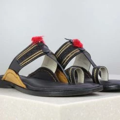 PRIVO By Inc5 TOE THONG - BLACK MEN