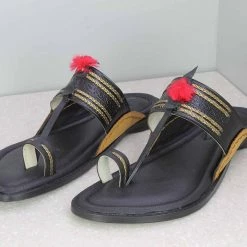 PRIVO By Inc5 TOE THONG - BLACK MEN