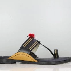 PRIVO By Inc5 TOE THONG - BLACK MEN