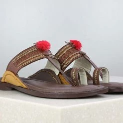 PRIVO By Inc5 TOE THONG - BROWN MEN