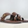 PRIVO By Inc5 FRONT BUCKLE THONG -BROWN