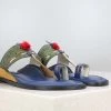 PRIVO By Inc5 TOE THONG -GREEN/BLUE MEN
