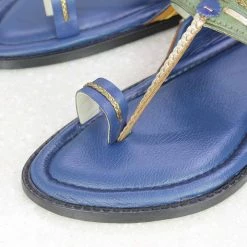 PRIVO By Inc5 TOE THONG -GREEN/BLUE MEN