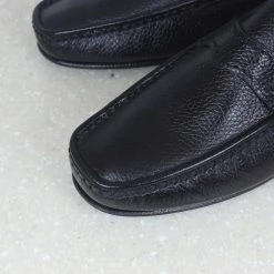 PRIVO By Inc5 MEN STRAP DRIVING SHOES - BLACK