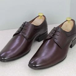 PRIVO By Inc5 MEN OFFICE FORMALS PU SLIPPON-CHERRY