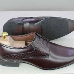 PRIVO By Inc5 MEN OFFICE FORMALS PU SLIPPON-CHERRY