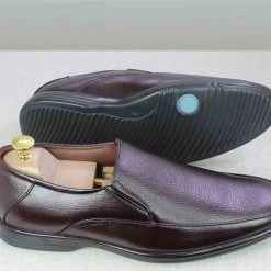 PRIVO By Inc5 FORMAL SLIPPONS-CHERRY MEN