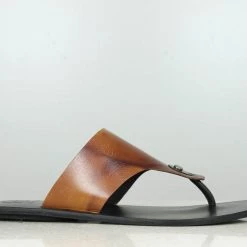 PRIVO By Inc5 MEN THONG SLIPPER - TAN