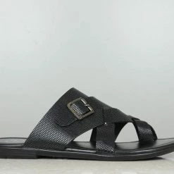 PRIVO By Inc5 MEN FRONT BUCKLE THONG -BLACK 10 PRIVO By Inc5 MEN FRONT BUCKLE THONG -BLACK