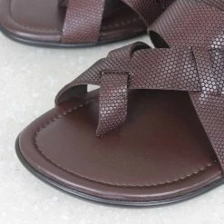 PRIVO By Inc5 MEN FRONT BUCKLE THONG -CHERRY