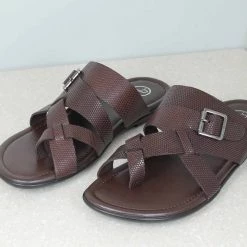 PRIVO By Inc5 MEN FRONT BUCKLE THONG -CHERRY