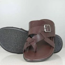 PRIVO By Inc5 MEN FRONT BUCKLE THONG -CHERRY