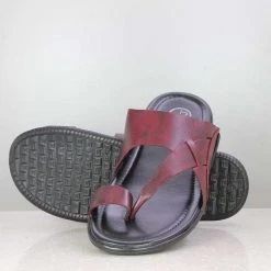 PRIVO By Inc5 THONG PU CASUAL SLIPPER-MARRON MEN