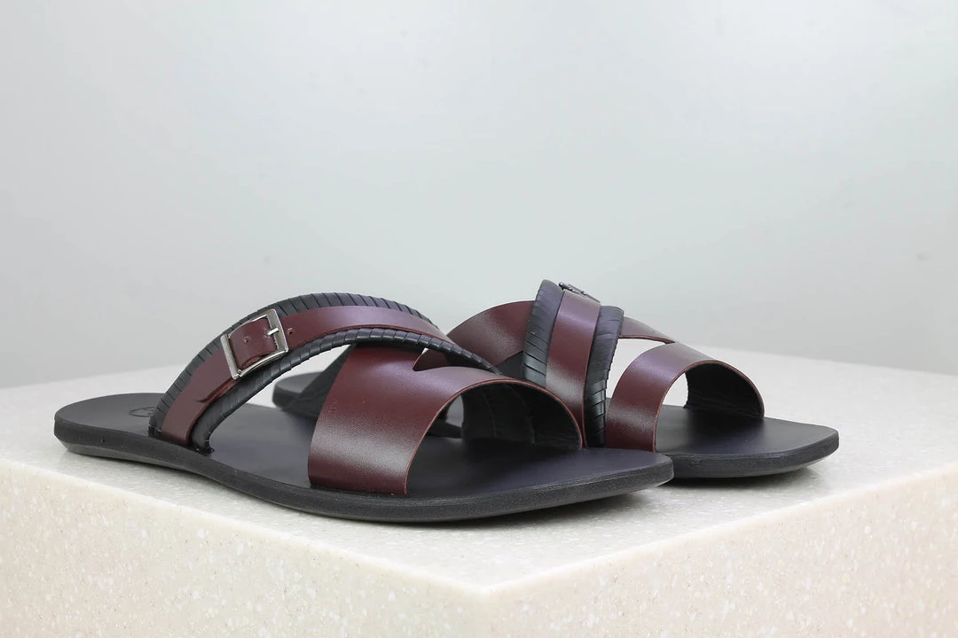 PRIVO By Inc5 THONG SLIPPER - CHERRY MEN 3 PRIVO By Inc5 THONG SLIPPER - CHERRY MEN