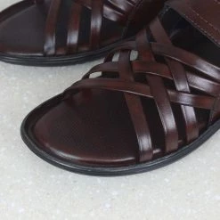 PRIVO By Inc5 TRI-BAND VELCRO SANDAL-BROWN