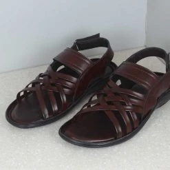 PRIVO By Inc5 TRI-BAND VELCRO SANDAL-BROWN