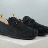 PRIVO By Inc5 SUEDE DRIVING SHOES - BLACK