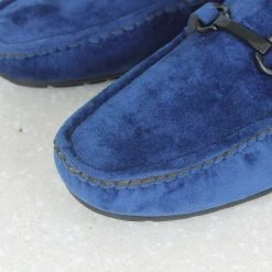 PRIVO By Inc5 MEN SUEDE DRIVING SHOES -BLUE