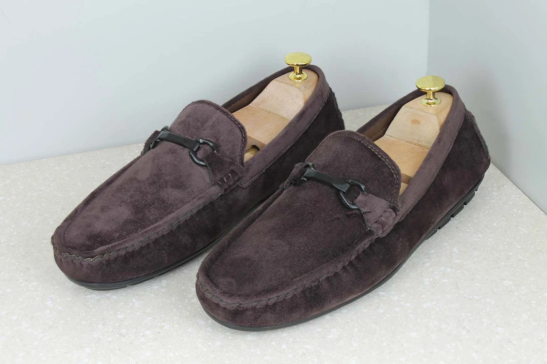 PRIVO By Inc5 SUEDE DRIVING SHOES - BROWN 5 PRIVO By Inc5 SUEDE DRIVING SHOES - BROWN