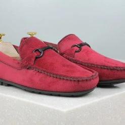 PRIVO By Inc5 MEN SUEDE DRIVING SHOES -MARRON