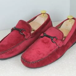 PRIVO By Inc5 MEN SUEDE DRIVING SHOES -MARRON