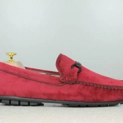 PRIVO By Inc5 MEN SUEDE DRIVING SHOES -MARRON