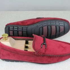 PRIVO By Inc5 MEN SUEDE DRIVING SHOES -MARRON