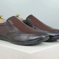 PRIVO By Inc5 FORMAL SLIPPONS-CHERRY MEN