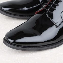 PRIVO By Inc5 PATENT PARTY LACE-UP- BLACK