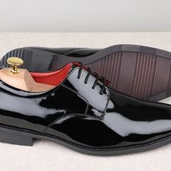 PRIVO By Inc5 PATENT PARTY LACE-UP- BLACK