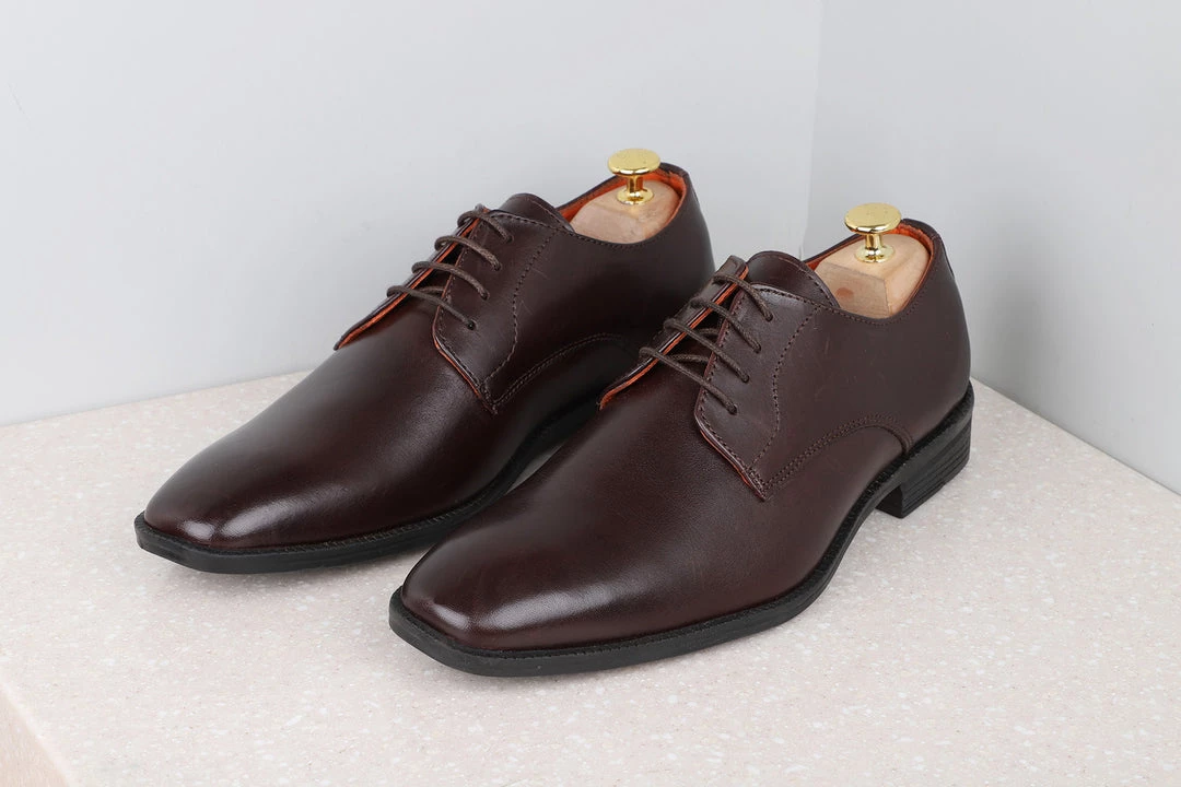 PRIVO By Inc5 MEN FORMAL LACEUP- BROWN 5 PRIVO By Inc5 MEN FORMAL LACEUP- BROWN